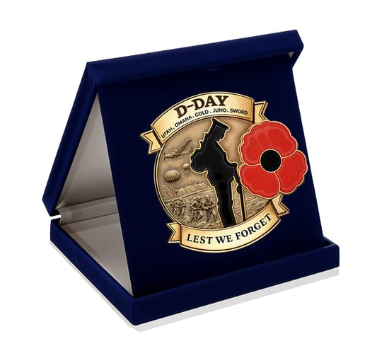 Limited Edition D-DAY 80th Anniversary Commemorative Badge