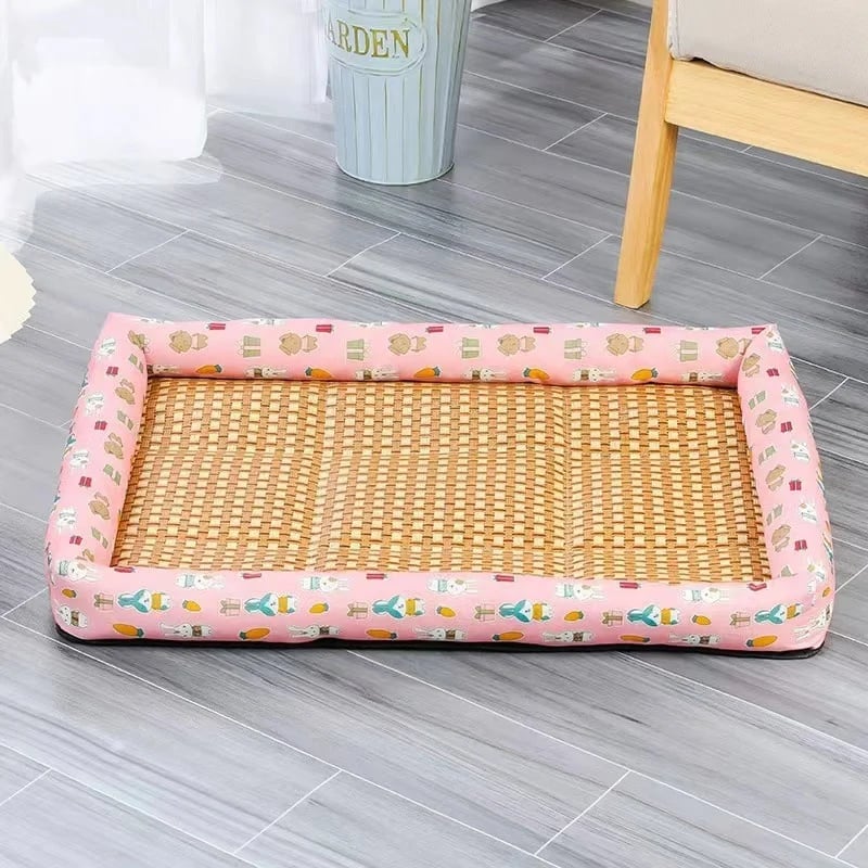 Ice Rattan Cooler Bed for Cats/Dogs-4