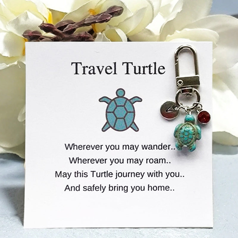 Handmade Turtle Keychain-1