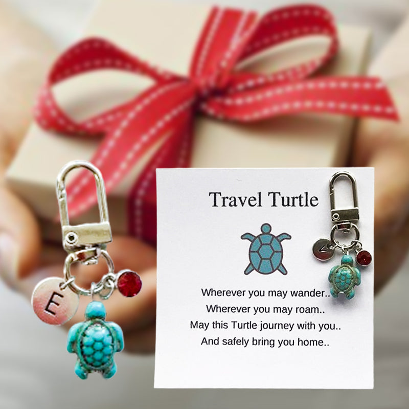 Handmade Turtle Keychain-2