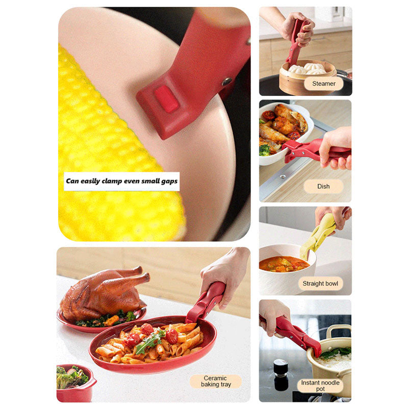 ✨Buy 1 Get 1 Free✨Multi-Purpose Anti-Scald Bowl Holder Clip for Kitchen-1