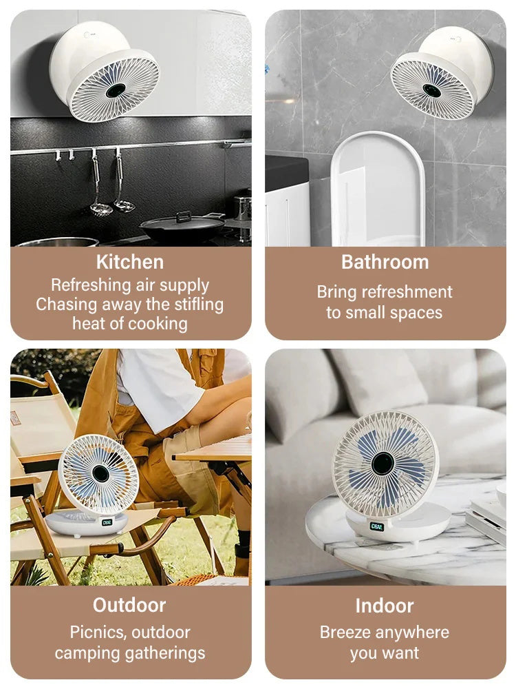 Household Dual-use Kitchen Fan-6